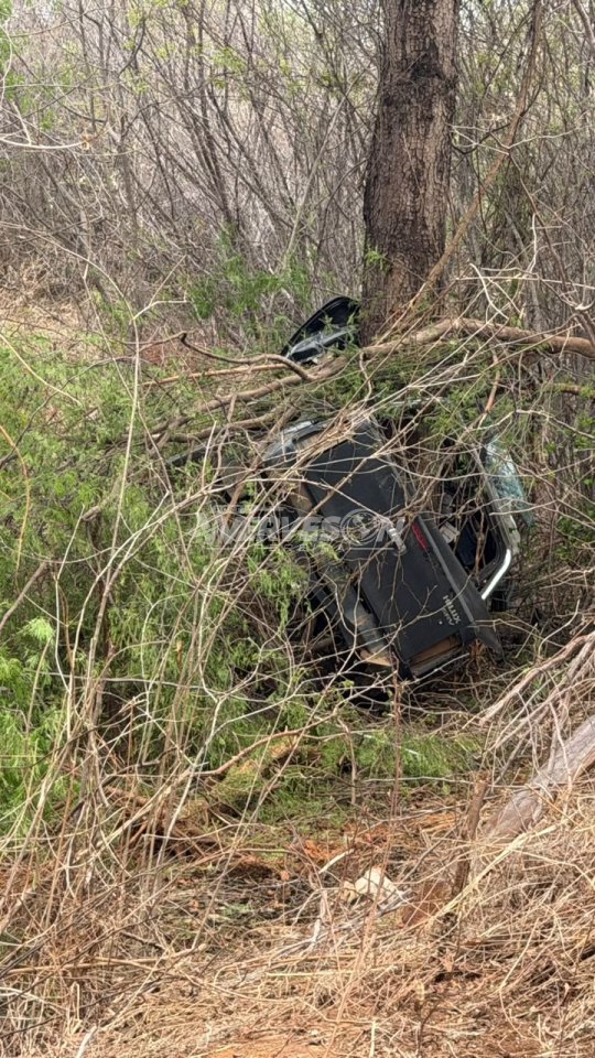 URGENTE: IDOSO MORRE APÓS CAMINHONETE SAIR DA PISTA NA BA-172, NA ENTRADA DE TABOCAS DO BREJO VELHO.