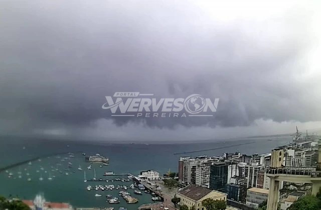 Inmet alerta para tempestades em cinco regiões da Bahia