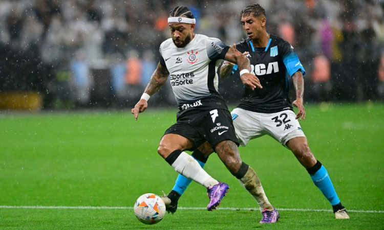 Partida entre Corinthians x Racing (ARG), valida pela partida de ida, das semifinais da Copa Sul-Americana