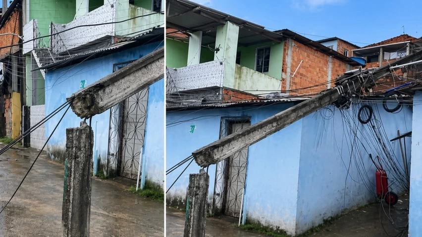 frente-fria:-chuva-derruba-postes-e-assusta-moradores-em-plataforma