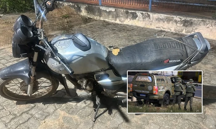falta-de-respeito:-homem-e-preso-com-moto-adulterada-apos-desacatar-policiais-em-nova-soure