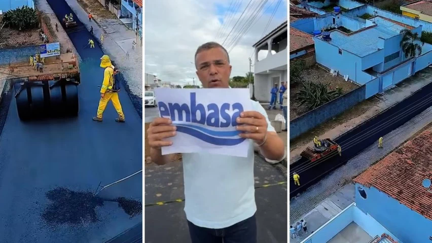 santo-estevao:-prefeito-desabafa-apos-embasa-destruir-ruas-recem-asfaltadas