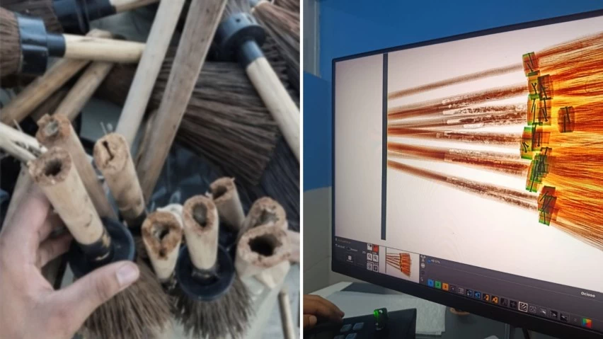 “que-arte”:-mulher-e-barrada-ao-tentar-levar-drogas-dentro-de-vassoura-para-presidio-em-itabuna