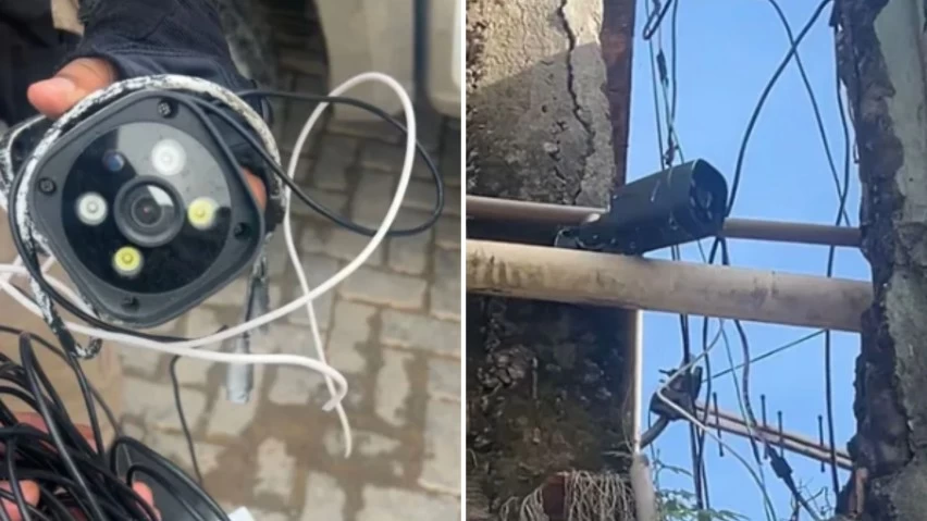 na-mira-da-pm:-camera-clandestina-usada-pelo-trafico-e-retirada-no-rio-sena