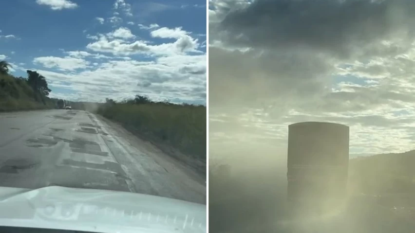 descaso:-motoristas-denunciam-buracos-e-poeira-na-br-116-entre-itaberaba-e-ibotirama